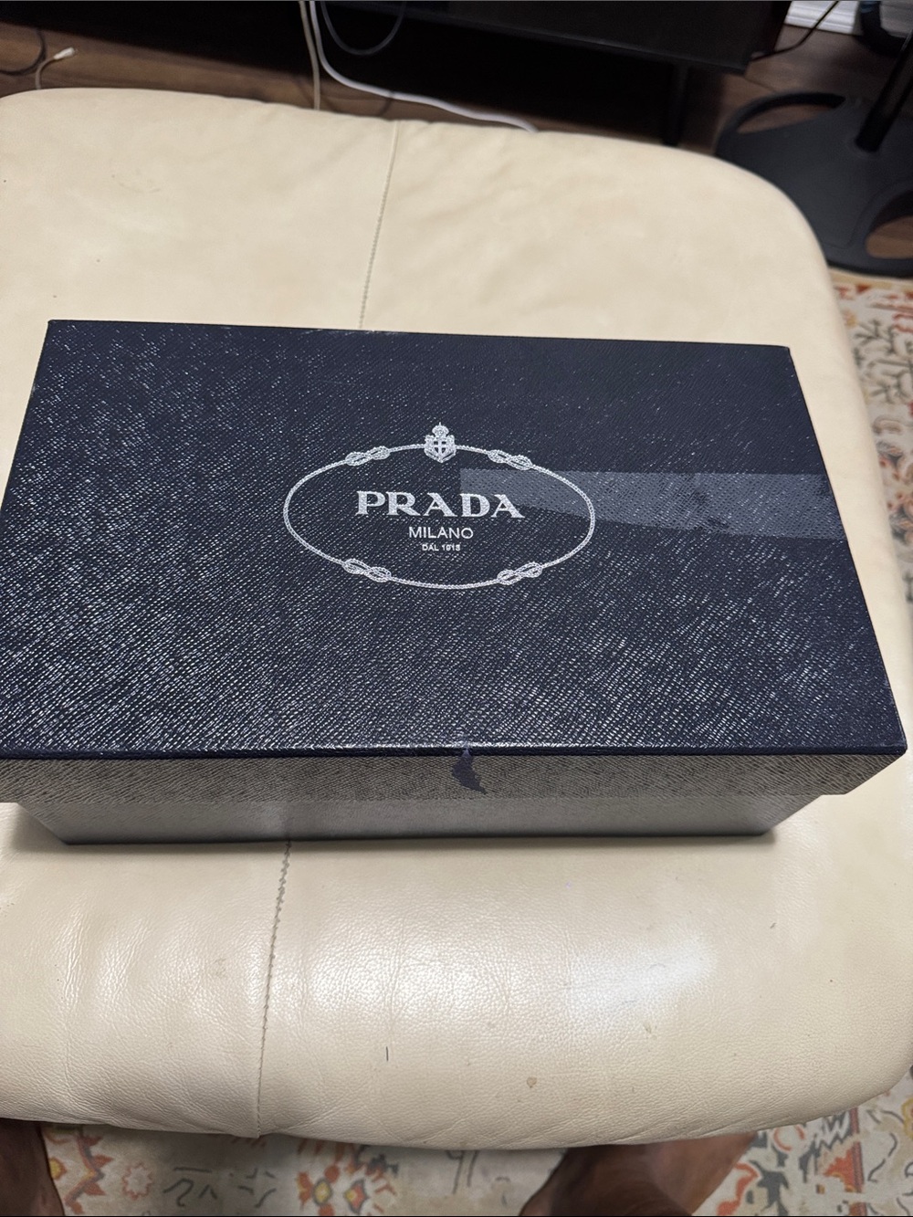 Prada slip on loafers